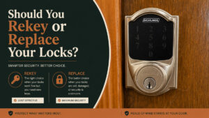 Should You Rekey or Replace Your Locks?