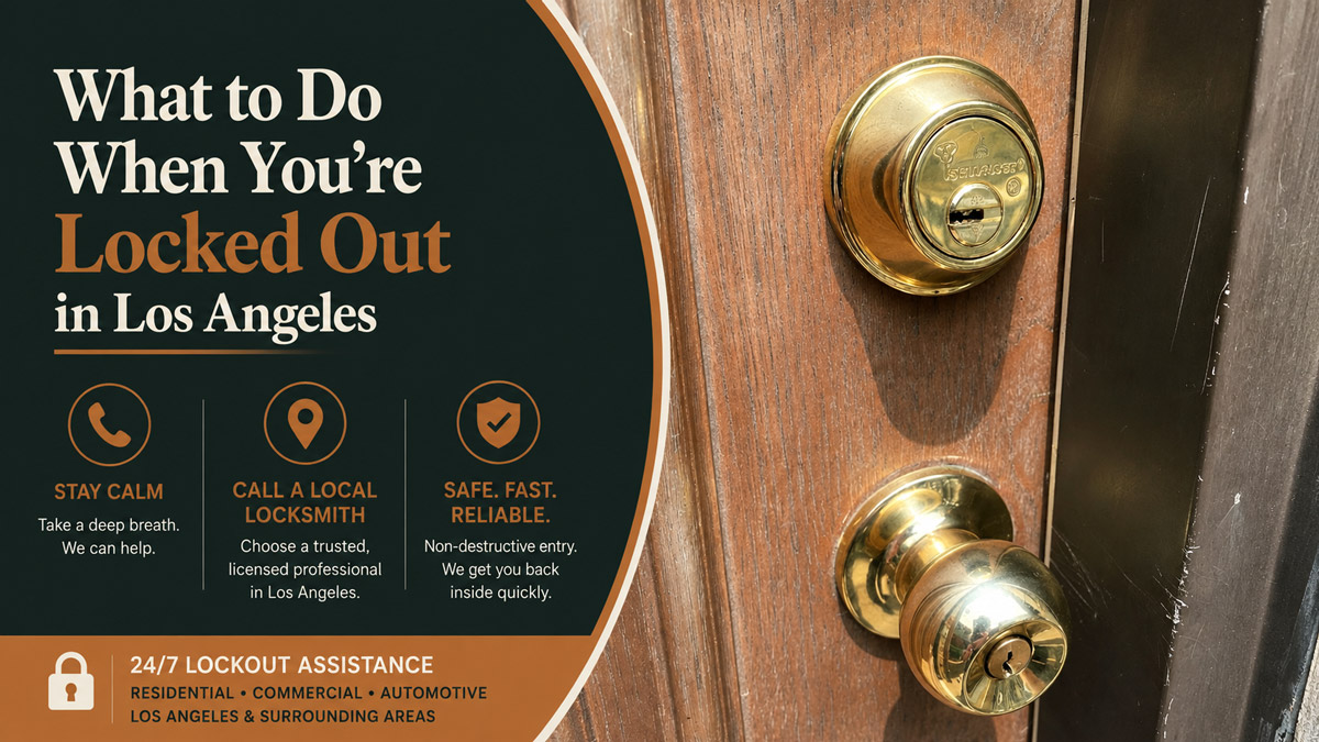 What to Do When You’re Locked Out in Los Angeles