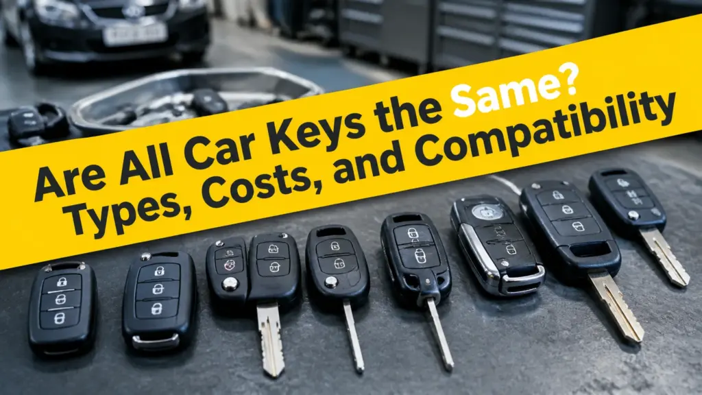 are all car keys the same types costs and compatibility
