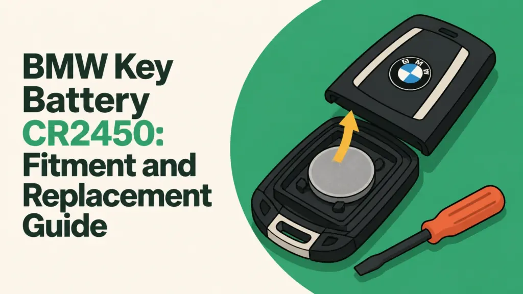 bmw key battery cr2450 fitment and replacement guide
