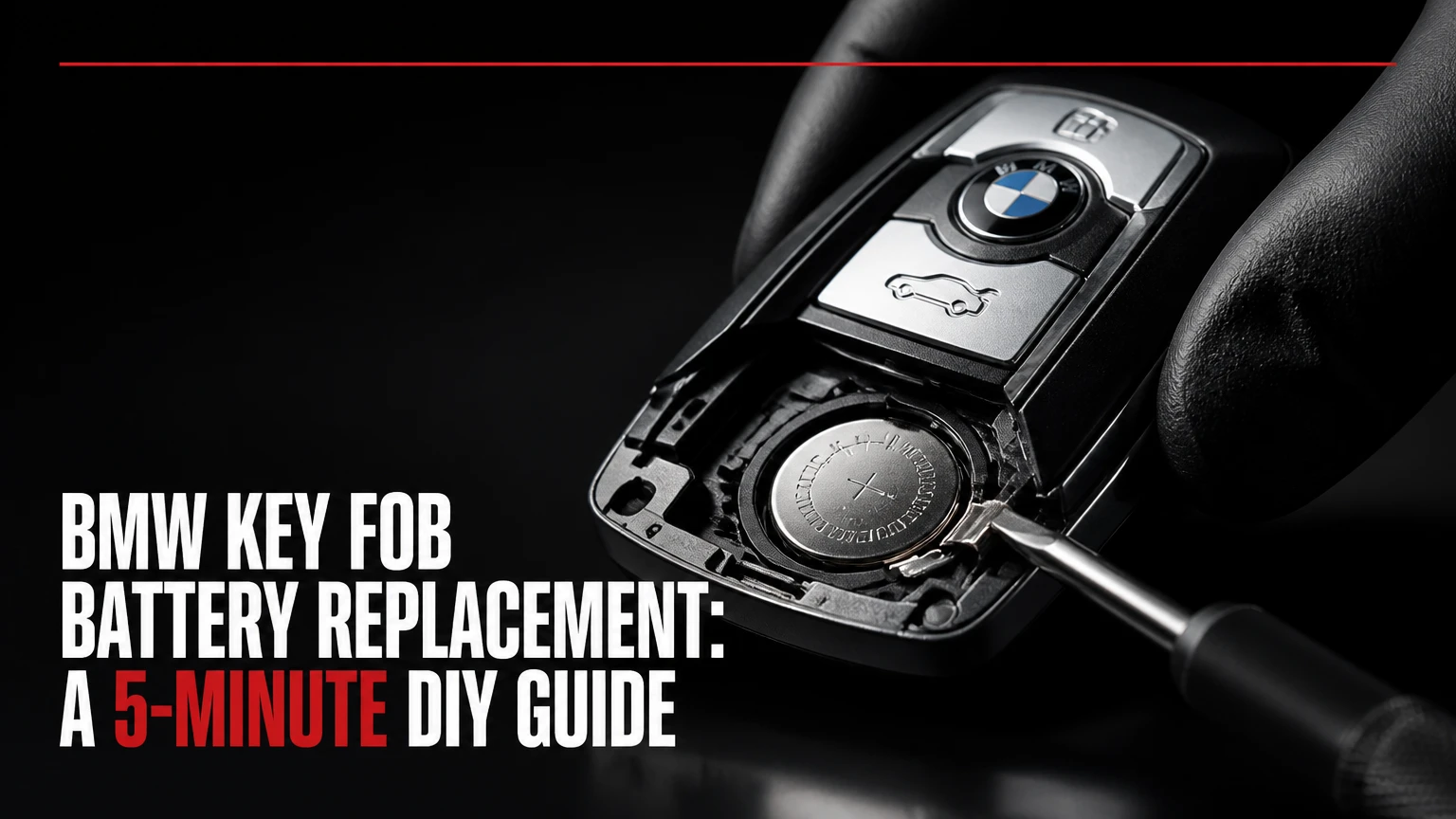 bmw key fob battery replacement a 5 minute diy guide