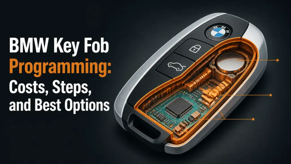 bmw key fob programming costs steps and best options