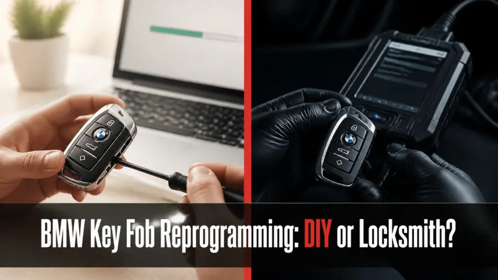 bmw key fob reprogramming diy or locksmith