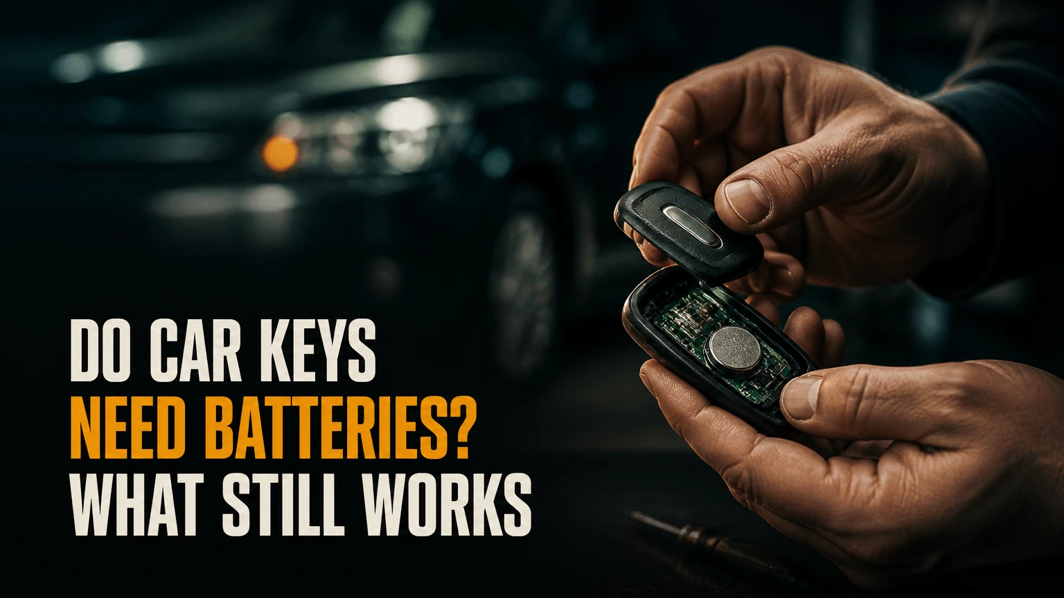 do car keys need batteries what still works