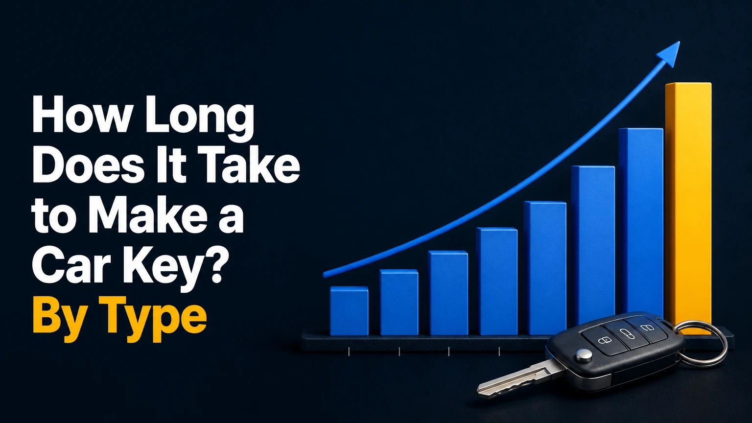 how long does it take to make a car key by type