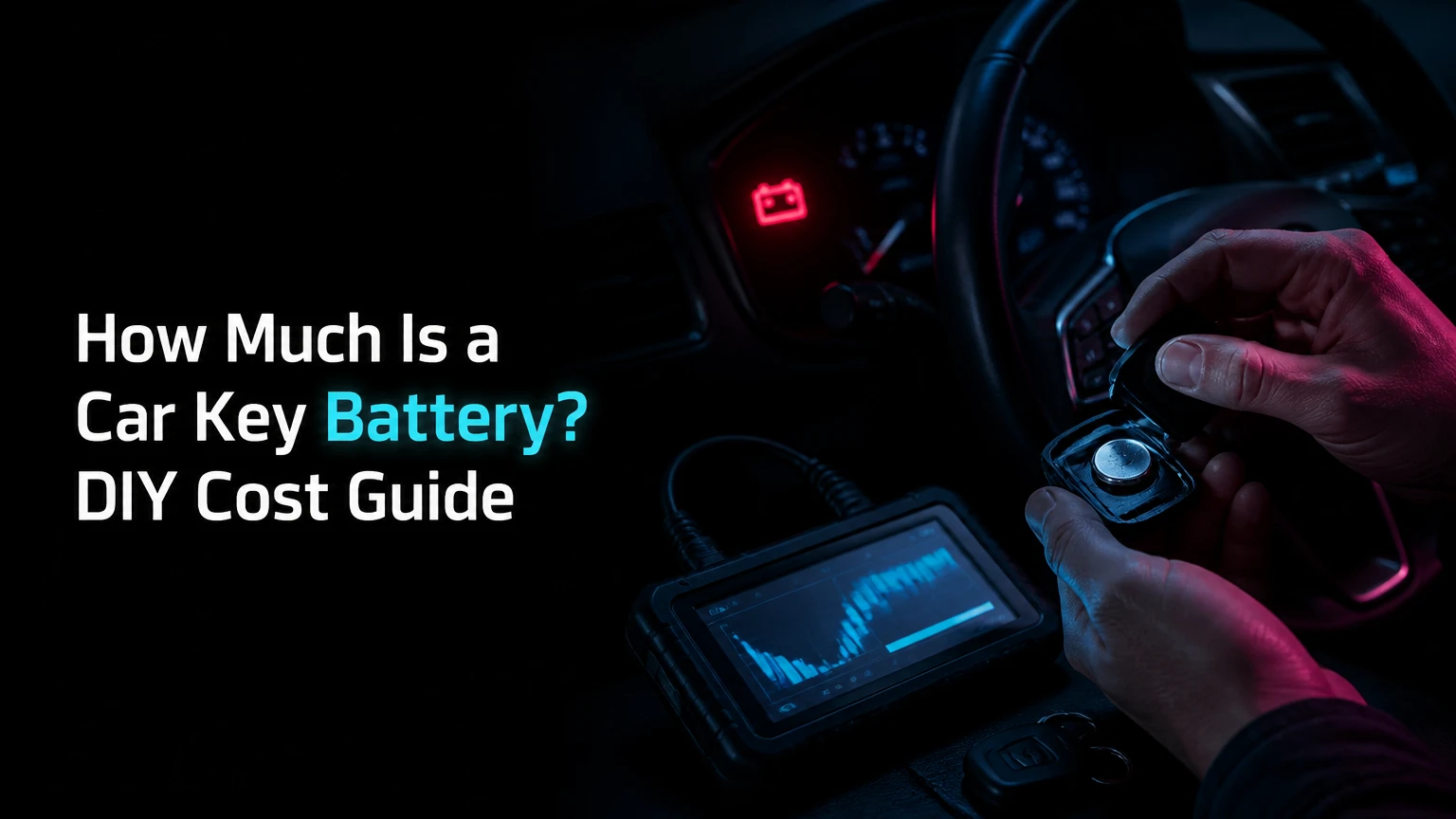 how much is a car key battery diy cost guide