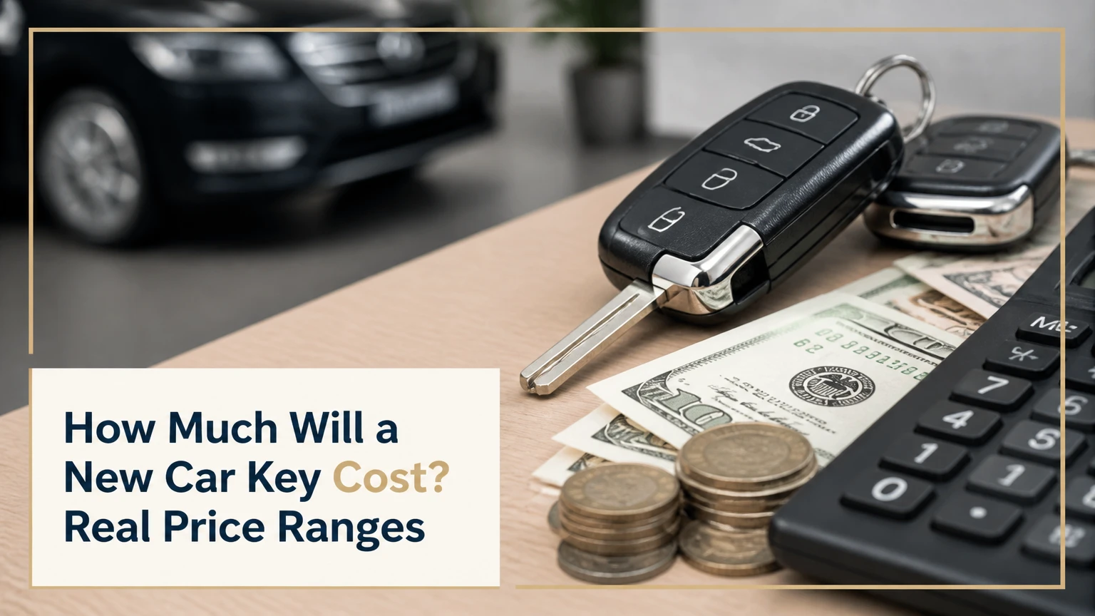 how much will a new car key cost real price ranges