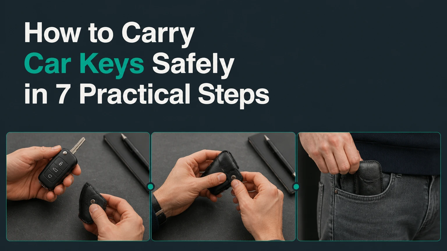 how to carry car keys safely in 7 practical steps