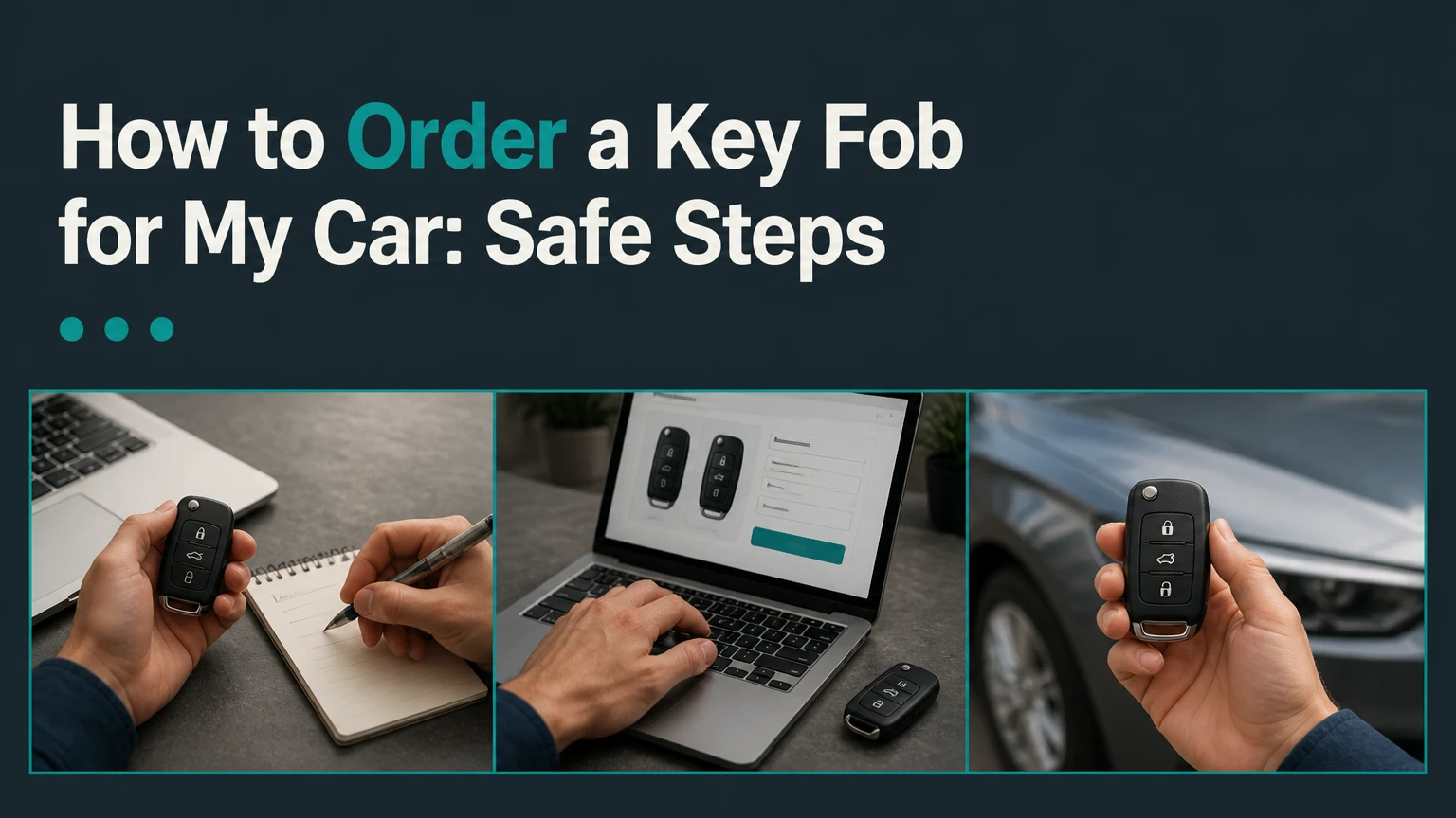 how to order a key fob for my car safe steps