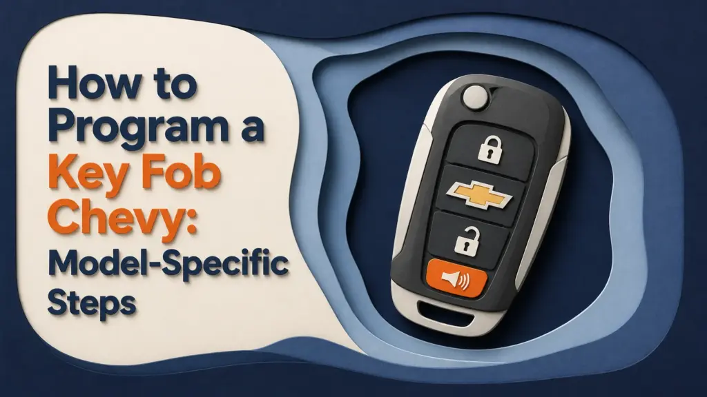 how to program a key fob chevy model specific steps