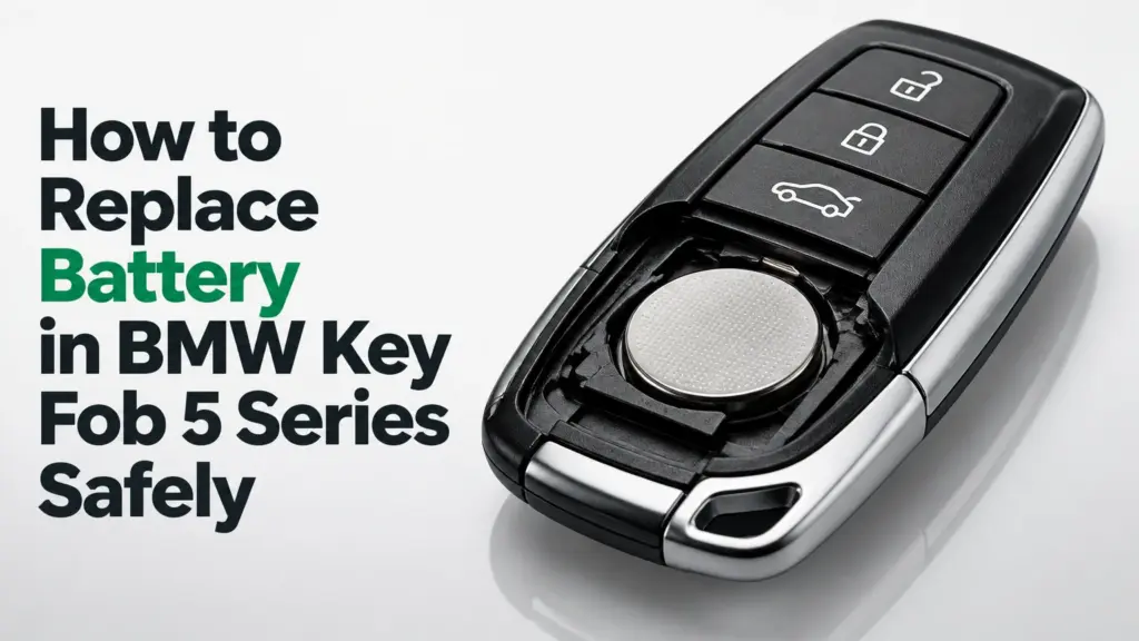 how to replace battery in bmw key fob 5 series safely 2