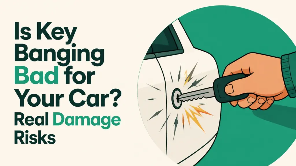 is key banging bad for your car real damage risks