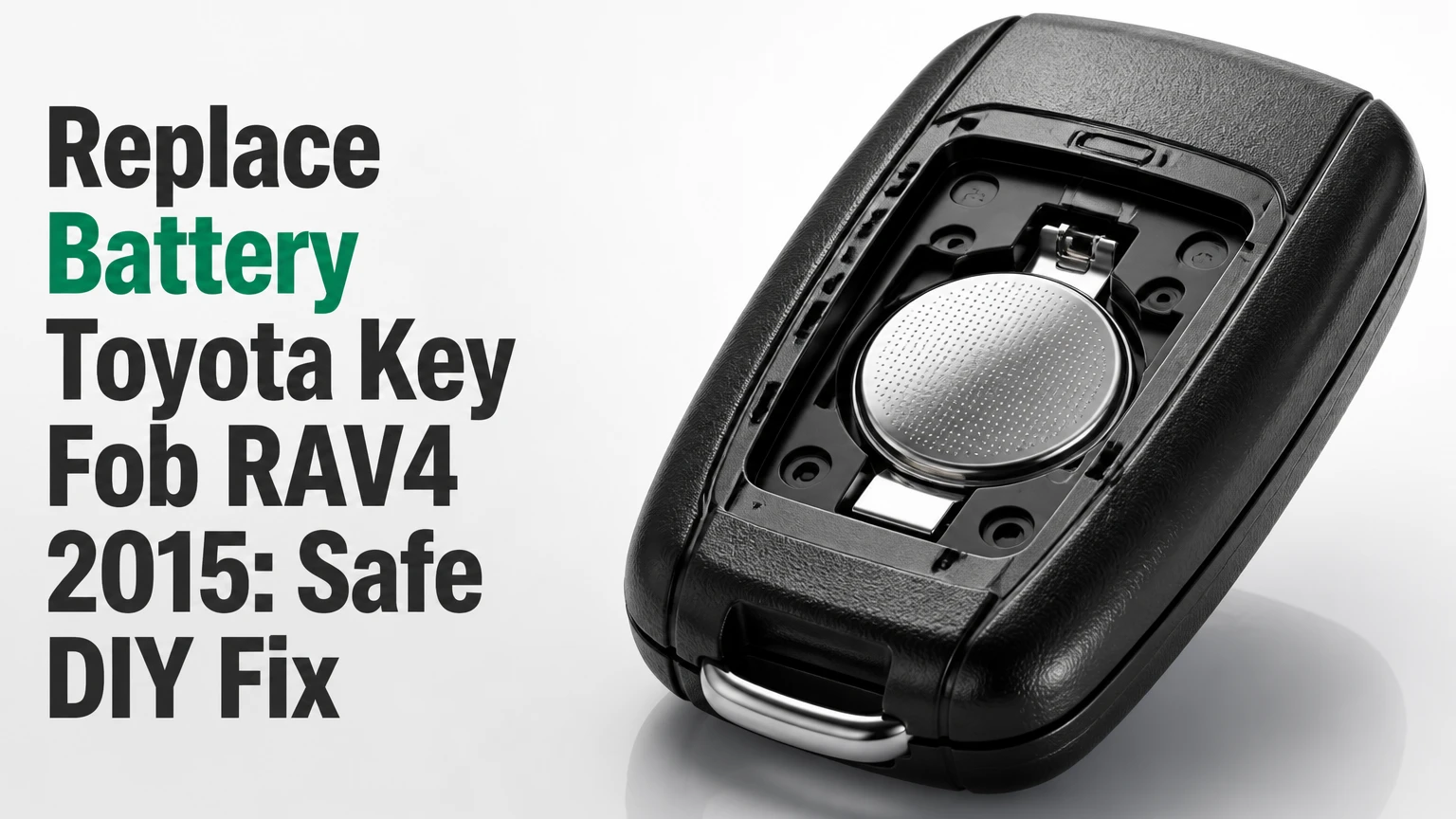 replace battery toyota key fob rav4 2015 safe diy fix