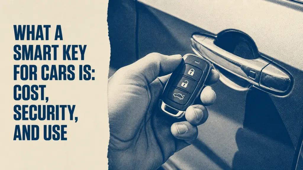 what a smart key for cars is cost security and use