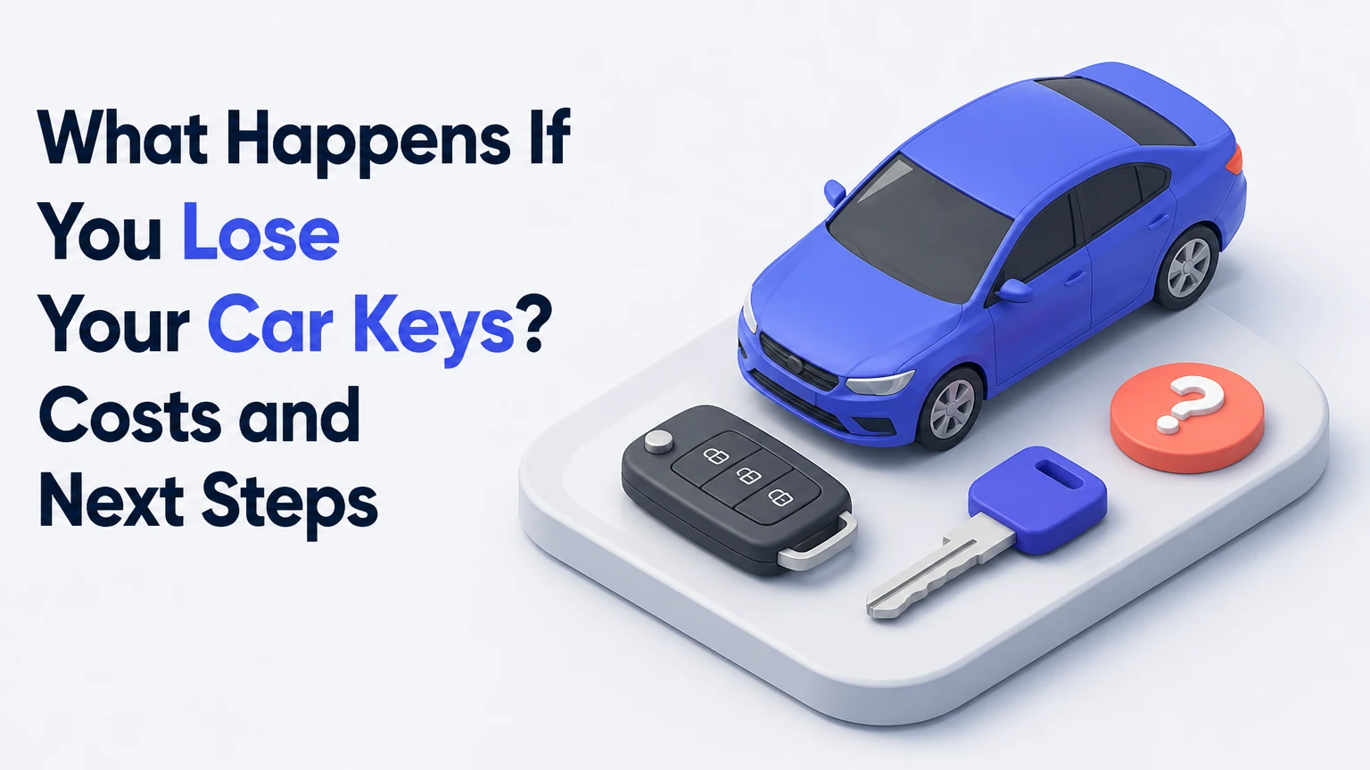what happens if you lose your car keys costs and next steps