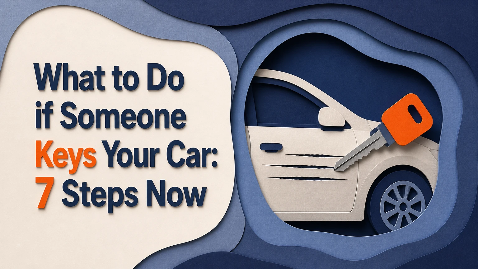 what to do if someone keys your car 7 steps now