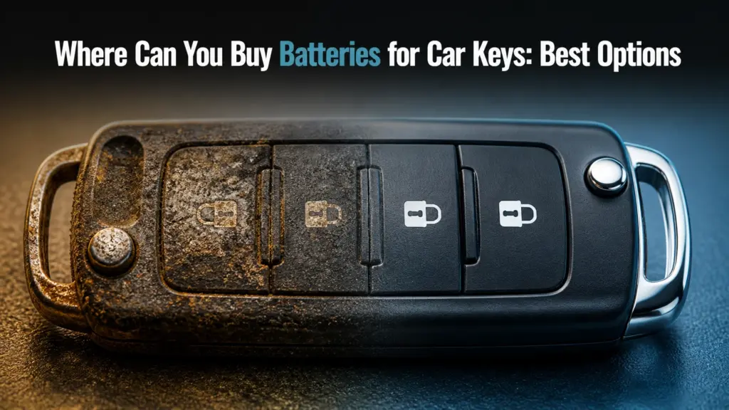 where can you buy batteries for car keys best options