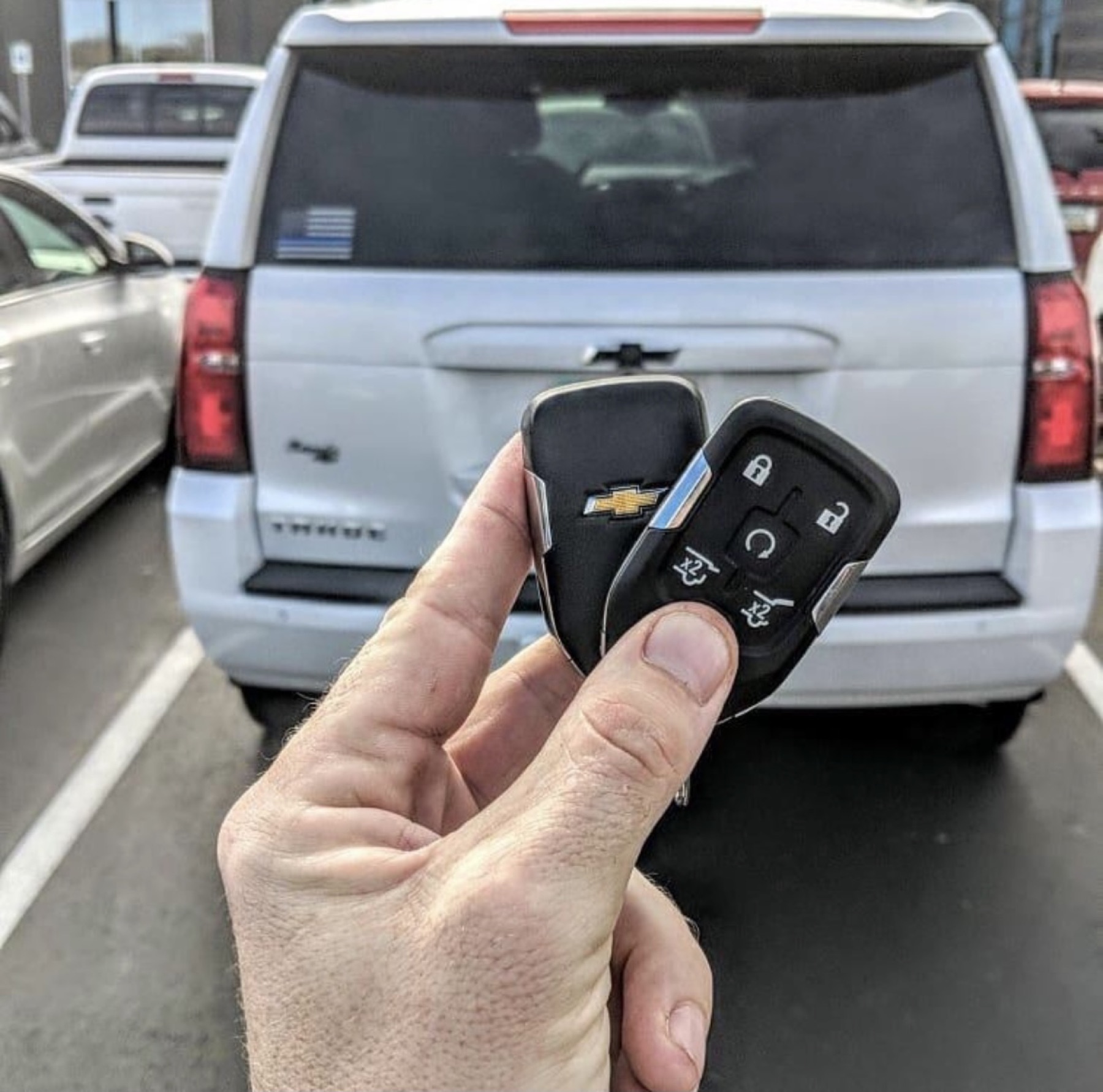 Chevrolet key fob options