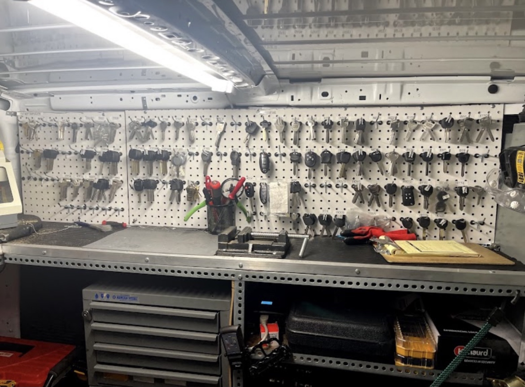 Professional key inventory
